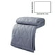 thumbnail image 3 of Edredón de verano de seda helada gris luna de 150x200 cm, manta de aire acondicionado con sensación fresca para personas que pasan calor al dormir, funda de cama fina y ligera lavable (1 pieza). Rkxzt, 3 of 6