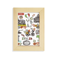 thumbnail image 1 of Autumn Colosseum Roma Italy Graffiti Desktop Display Photo Frame Picture Art Painting 5x7 inch, 1 of 3