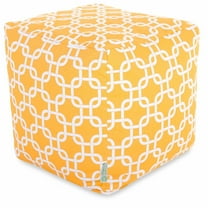 Majestic Home Goods Links Indoor/Outdoor Bean Bag Cube, Multiple Colors