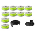thumbnail image 1 of Carretes de recortadora para Worx Wa0014 Wg168 Wg184 Wg190 Wg191 Weed Eater kaili Sencillez, 1 of 5