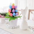 thumbnail image 6 of Moocorvic Artificial Easter Eggs Pot Tabletop Centerpiece Decor Potted Plants with Easter Eggs, for Office Home, 6 of 7