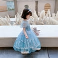 thumbnail image 5 of Girls Snow Dress up Party Dress Kids Fancy Dress for Elsa, 5 of 5