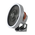 thumbnail image 2 of Ventilador de montaje en pared Ventilador oscilante Instalación simple Conveniente Multifunción Viento de alta velocidad con RC para dormitorio Base Gris, 2 of 8