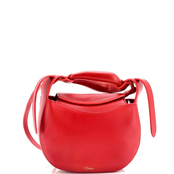 Pre-Owned Kiss Purse Bag Leather Small By Rebag