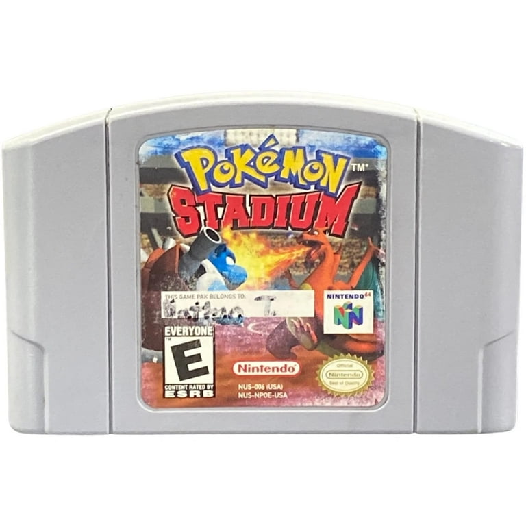 Nintendo 64 Pokemon Stadium Video Game Cartridge - English