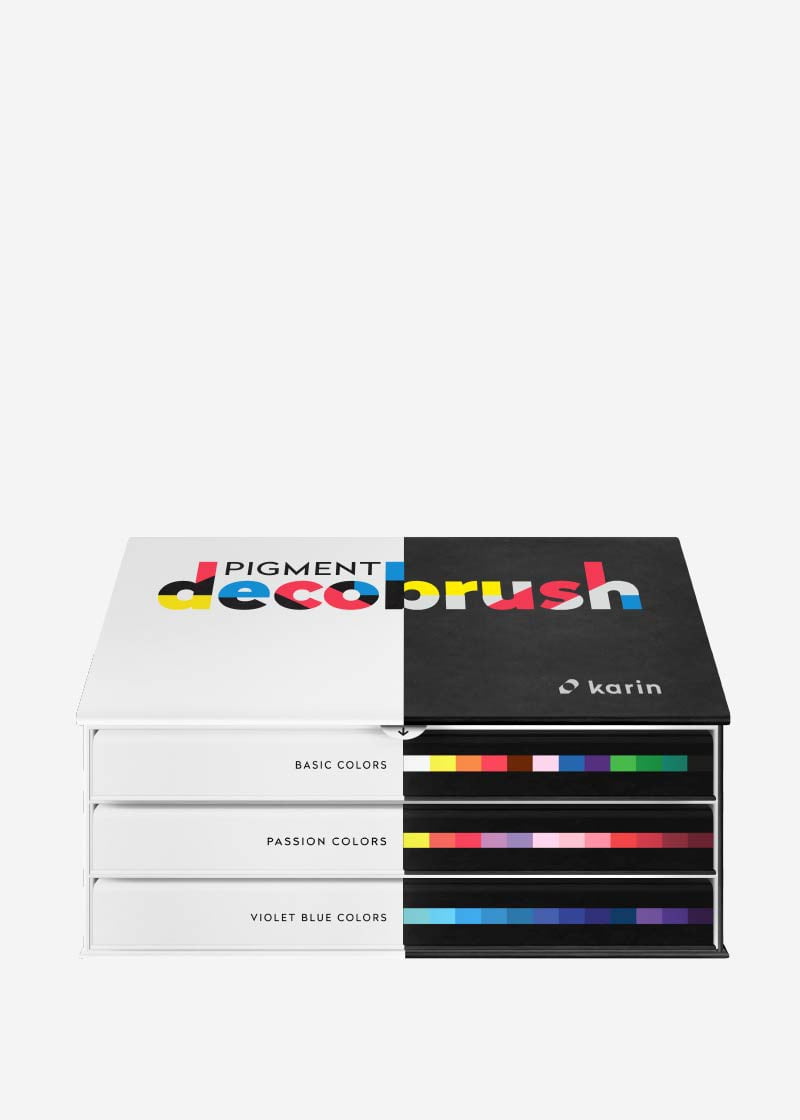 Karin Decobrush Marker 36/Pkg-Designer Set