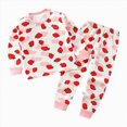 thumbnail image 4 of UAYOTSE Boys and Girls Long Sleeved Trousers Comfortable Soft Warm Suits Fashionable Cartoon Print Children Long Sleeved Suits,Sizes 8-9 Years, 4 of 4
