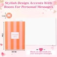 thumbnail image 2 of 144 Pcs Palm Beach Thank You Cards With Envelopes & Stickers Bulk  9 Striped Designs 3.5 X 5 Decor Notes Blank Greeting Sheets For Handwritten Messages Gratitude Gifts, 2 of 7