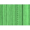 thumbnail image 1 of Ahgly Company Indoor Rectangle Abstract Emerald Green Modern Area Rugs, 8' x 10', 1 of 4