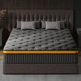 thumbnail image 3 of NISIEN QUEEN Size Mattress (Upgraded), 12 Inch Luxury Hybrid QUEEN Mattress in a Box, Cooling Gel Memory Foam & Pocket Springs, Medium Firm, Back Pain Relief, Extra Edge Support, 365-Night Trial, 3 of 9