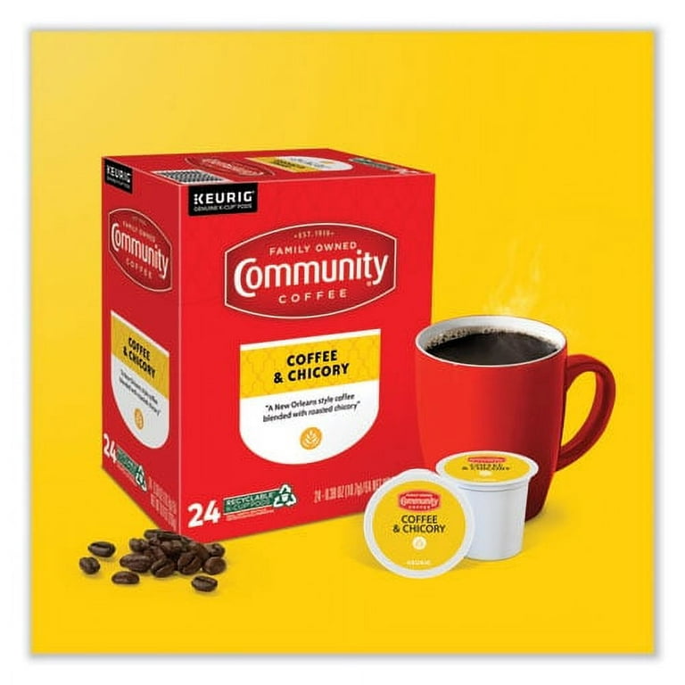 Coffee and Chicory K-Cup, 24/Box Coffee and Chicory K-Cup, 24/Box