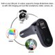 thumbnail image 4 of Transmisor FM compatible con Bluetooth, modulador, manos libres, reproductor de MP3 para coche, lector USB, AUX, TF, SD, 5 V, 2,1 A, cargador rápido USB, diseño de coche, 4 of 5