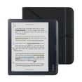 thumbnail image 1 of Paquete de eReader Kobo Libra de color negro con funda de 32 GB resistente al agua, 1 of 1