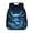 Blue Axolotl Print, variant on Uorisanigo Moon Panda Print Kids Backpack for Boys Camping, Lightweight Casual Schoolbag with Padded Shoulder Straps, Large Capacity Rucksack for Outdoor Play