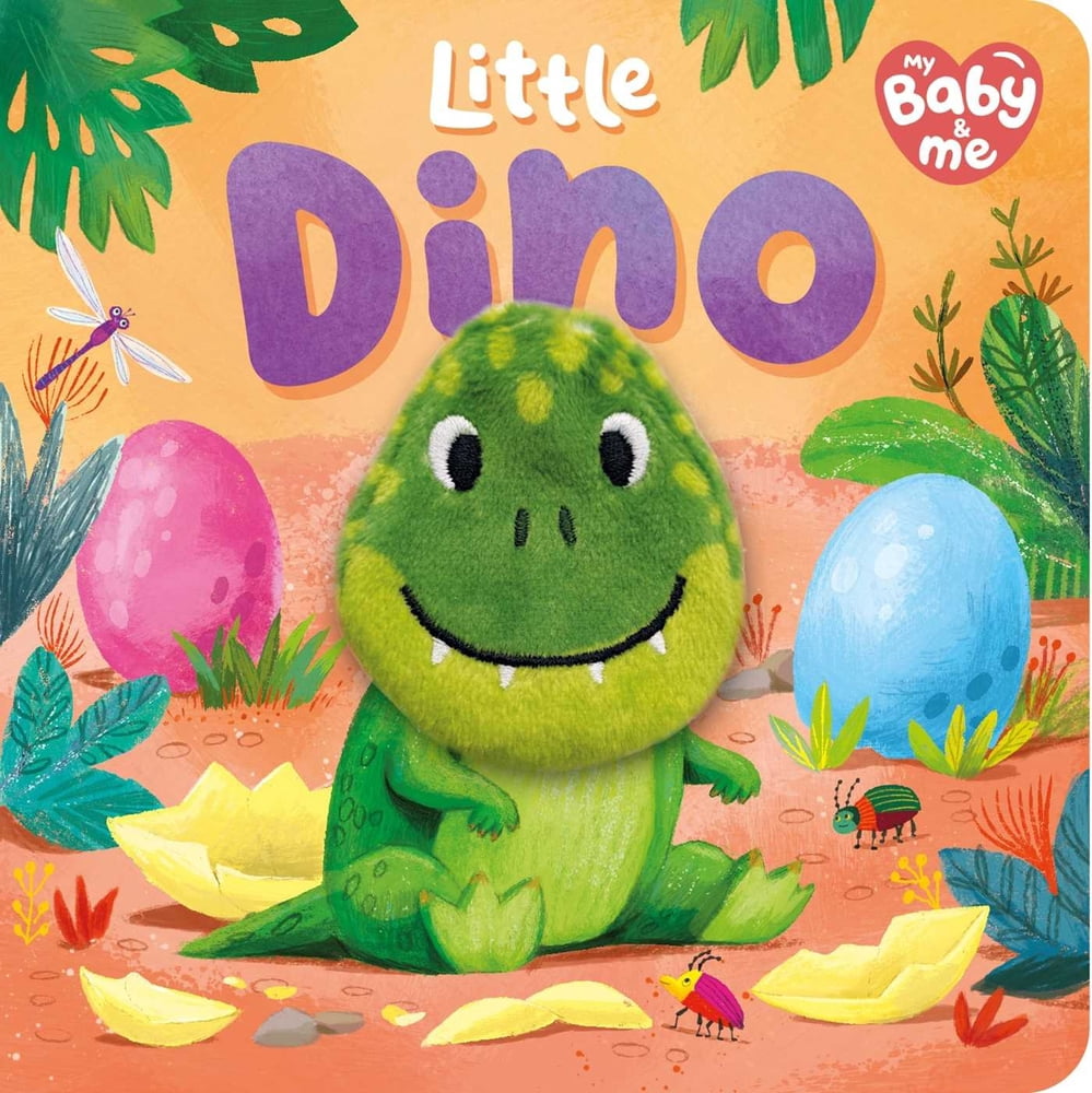 Little Dino: My Baby and Me Finger Puppet Board Book (Board Book)