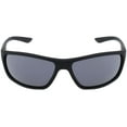 thumbnail image 2 of Nike Men’s Rabid Matte Black Sport Wrap Sunglasses with Dark Grey Lenses EV1109-010, 2 of 4