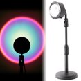 thumbnail image 1 of Sunset Projector , Rainbow Floor Stand Modern Projection for Party Movie Cinema Theme Bedroom Decor, 1 of 5