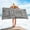 Gray, variant on Riecok Beach Towels Beach Accessories Must Haves Summer Large Quick Dry Beach Towels Sand Remover for Beach Gray