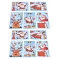 thumbnail image 1 of Etiqueta engomada de la decoración del Año Nuevo, 2 unids/set Pegatinas navideñas para las ventanas Pegatinas navideñas Pegatinas navideñas para las ventanas a medida para la perfección, 1 of 8