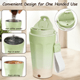 thumbnail image 4 of KYFIU Self Stirring Mug, Automatic Magnetic Mixing Cup, Rechargeable Coffee Mug for Office/Kitchen/Travel/Home/Coffee/Tea/Hot Chocolate/Milk, Green, 4 of 8