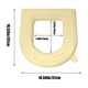 thumbnail image 3 of EVA Toilet Seat Cushion Universal For All Seasons Household Toilet Seat Cushion Ring Cushion Rainproof Seat Cushion Toilet Seat Cover With Handle, 3 of 7