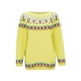 thumbnail image 6 of Women Sweater Winter Fall Casual Loose Long Sleeve Knitted Sweaters Tops Fall Sweaters Yellow XL, 6 of 6