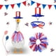thumbnail image 1 of Large White Holiday Decoration Set - Easter Porch Clothes Set - Outdoor Yard Holiday Decorations, 1 of 3