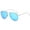 86008 Blue Mirror, variant on Aviator Womens Sunglasses Gold Metal Frame Ladies Mirrored Sun Glasses