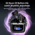thumbnail image 4 of Inalámbrico Bluetooth-compatible Auriculares Pantalla táctil para TWS Cancelación de ruido, 4 of 12