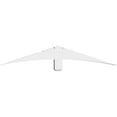 thumbnail image 2 of 60"W x 10"H x 4"D x 4"F, 4/12 Pitch, Davenport Architectural Grade PVC Gable Bracket, 2 of 8