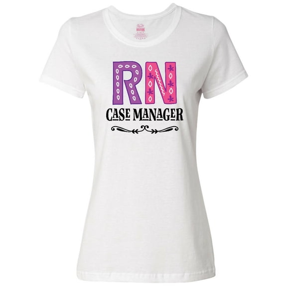 Inktastic RN Case Manager Nurse Women's T-Shirt