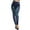 Blue, variant on Aloohaidyvio Ladies Pants,Fashion Women'S Imitation Denim Leggings Butterfly Super Elastic Hip Lifting Leggings