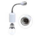 thumbnail image 2 of Ceramic E27 Lamp Holder Heat Resistant Extension Socket 360Degree Rotation For LED Bulbs 400W Bathroom Ceiling Light Fix, 2 of 9