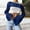 Dark Blue, variant on Knit Crop Shrug Top Long Sleeve Sweaters Shrug Sweater Cover Up Top Crochet Top Beach See Through Cover Ups Openwork Knit Blouse Casual Crochet Summer Tops for Women Green L