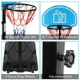 thumbnail image 5 of Ktaxon Portable Height Adjustable Basketball Hoop System, Kid's Junior, with Wheels, 29 In. Backboard, 5 of 14