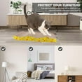 thumbnail image 5 of Tapis de Grattage pour Chat, Grattoir Réversible en Carton Grand Canapé-Lit Moderne avec Cataire (Pack de 2), 5 of 5