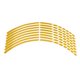 thumbnail image 1 of NUOLUX Car Wheel Rim Sticker Amarillo Impermeable Para Exterior De, 1 of 6