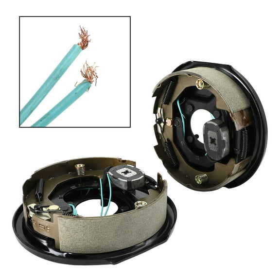 Mad Hornets Electric Trailer Brake Kit-10"-Left and Right Hand Assemblies-3500 lbs