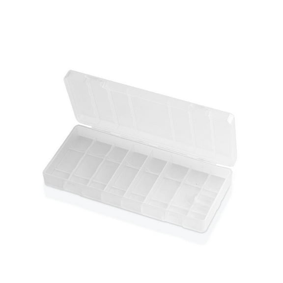 SIEYIO Portable Battery Box AA/AAA Battery Organizer for Case 4/6/8 Slots Storage Box for Case Household Cell Holder