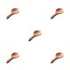 thumbnail image 1 of Monstrate Cucharas de Premium marrones para cocinar, experiencia de cocina , utensilios de cocina de textura hermosa, cuchara pequeña de arroz Type2 NO2, 1 of 6