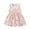 Pink, variant on Zwiiyzr 2024 6M-6Y Toddler Kids Baby Girls Cute Sleeveless Sundress Doll Collar Flower Print Vest Dress Princess Dress Pink