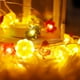 thumbnail image 5 of Guirnalda de Luces Navideñas de Halloween con Forma de Hojas de Arce, Calabazas y Bellotas, Multicolor, de Plástico, 200 Cm | Funciona con Pilas | Resistente Al Agua | Reutilizable | 1 Unidad | Coron, 5 of 6