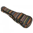 thumbnail image 4 of Ukulele Bag Ethnic Style 4‑String Guitar Double Shoulder Strap Case Built‑in Thicken Cotton, 4 of 14