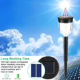thumbnail image 3 of Antorcha solar Luz de jardín RGB, lámpara LED Decoración Iluminación solar Impermeable IP65 Decoración al aire libre para caminos/patio/terraza/boda/fiesta 6 piezas Sailing Electrónica, 3 of 5