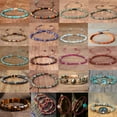 thumbnail image 5 of Natural Turquoise Jasper Picasso Stone Crystal Dainty Bracelet Gemstone Bracelet, 5 of 14