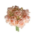thumbnail image 2 of kladzum Fake Flowers Rose Bouquet- Artificial Flower Home Decoration-wedding Bouquet-rose Wall Artificial Plants, 2 of 9