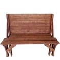 thumbnail image 4 of Mesa Convertible a Banca Plegable De Madera Sólida – Rústico Tratable NATIVO MUEBLES DEL BOSQUE, 4 of 5