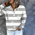 thumbnail image 2 of ZKCCNUK Hoodies Sweatshirt for Women's Casual Hoodies Pullover Tops Drawstring Lg Sleeve Sweatshirt Casual Blouse Pullover Tops, 2 of 5