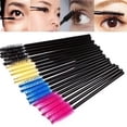 thumbnail image 2 of 50 uds, varitas desechables para máscara de pestañas, cepillos, aplicador de extensión de pestañas, maquillaje Zulema Mascara Wands Brush, 2 of 7