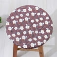 thumbnail image 5 of Kitchen Stool Cushions Bar Stool Cushion Texture Stool Cover Round Upholstered Bar Stool Foam Cushion Non Bottom 12 Inches Automotive Seat Heater, 5 of 5